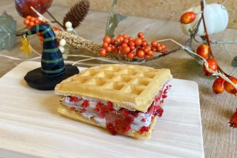 ザクザクチョコムースサンド